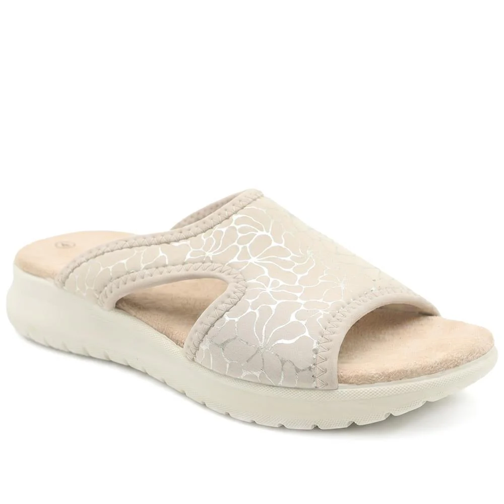 Anatomic Self Moulding Cushioned Mule Sandals - POLY43003 / 329 042