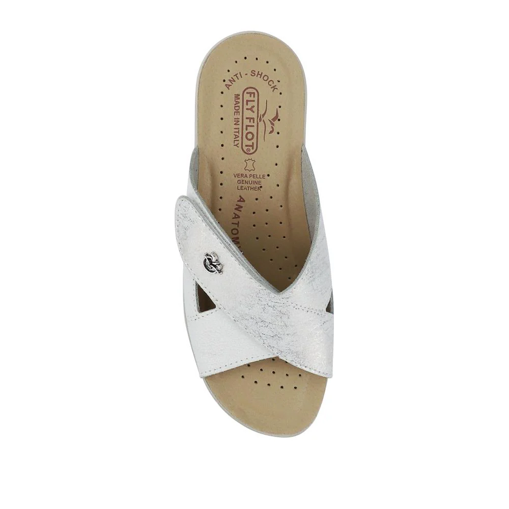 Anatomic Self-Moulding Mules - FLY41034 / 326 675 - White - Image 4