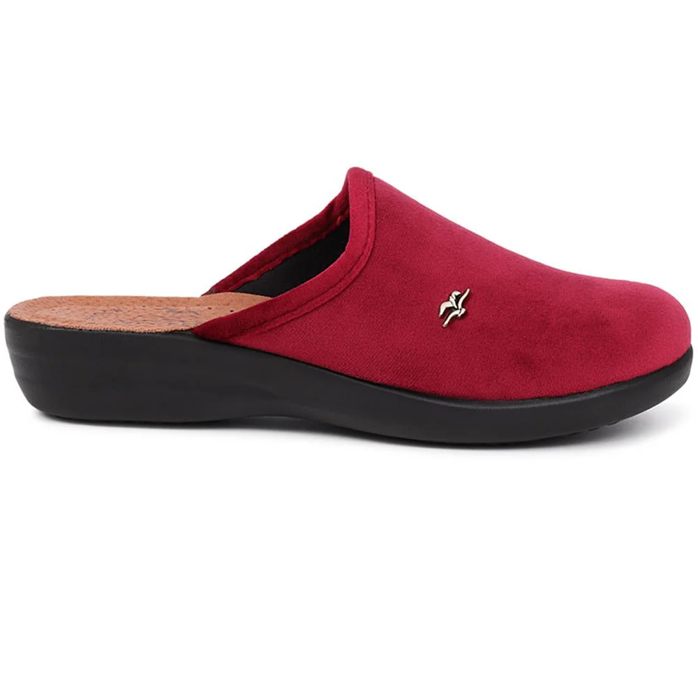 Anatomic Slipper Mules - FLY40009 / 325 631 - Burgundy - Image 2