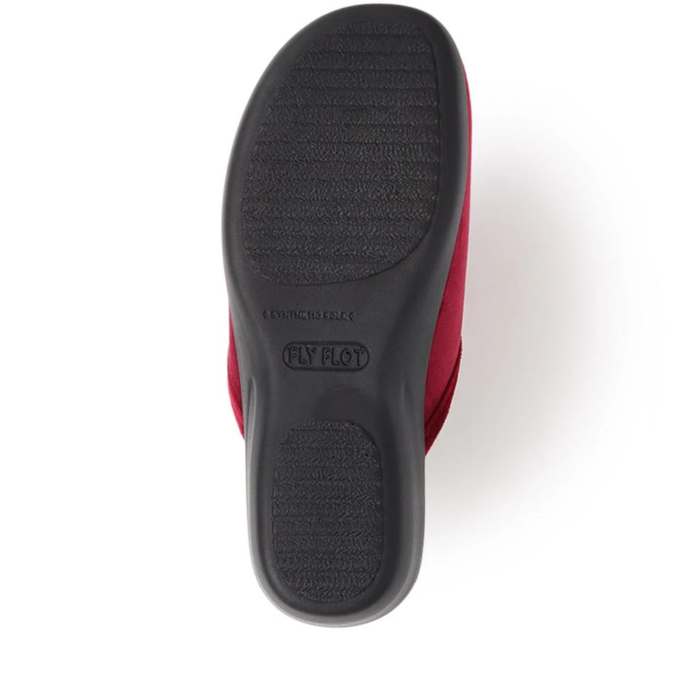 Anatomic Slipper Mules - FLY40009 / 325 631 - Burgundy - Image 4