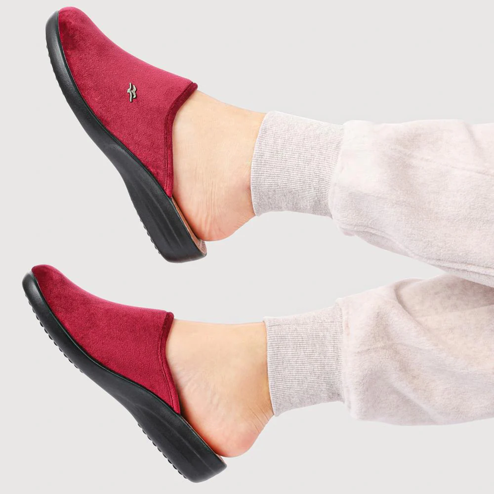 Anatomic Slipper Mules - FLY40009 / 325 631 - Burgundy - Image 5