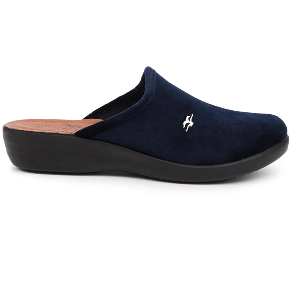 Anatomic Slipper Mules  - FLY40009 / 325 631 - Navy - Image 2