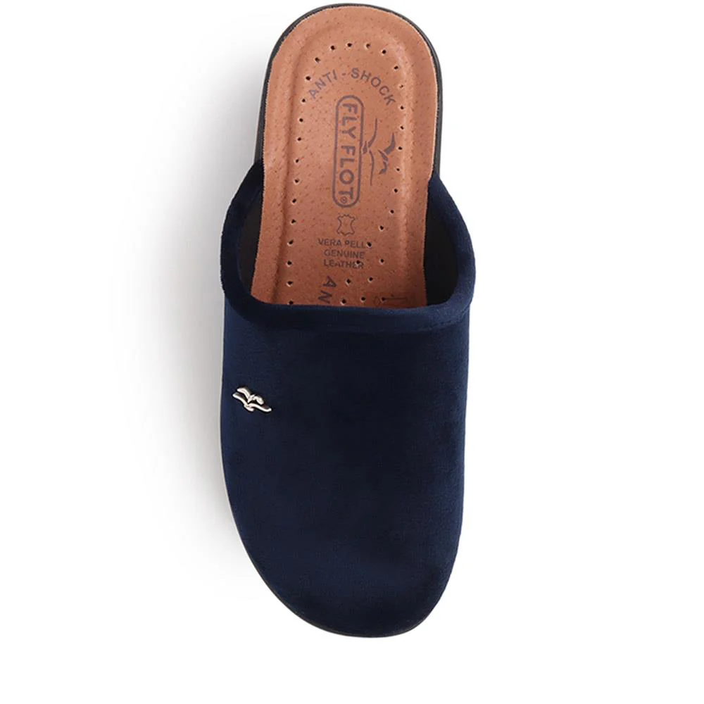 Anatomic Slipper Mules  - FLY40009 / 325 631 - Navy - Image 5