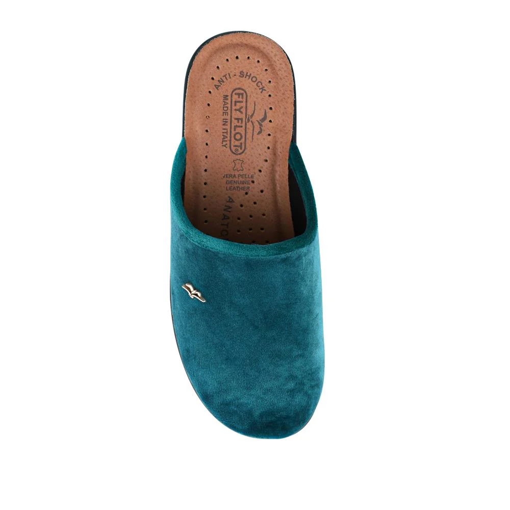 Anatomic Slipper Mules - FLY40009 / 325 631 - Teal - Image 4
