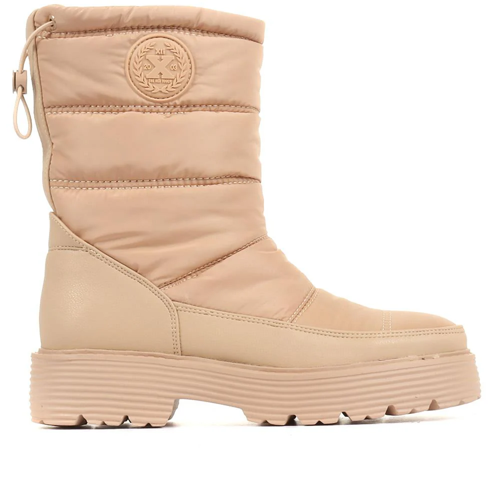 Ankle Snow Boots - XTI34510 / 320 662 - Beige - Image 2