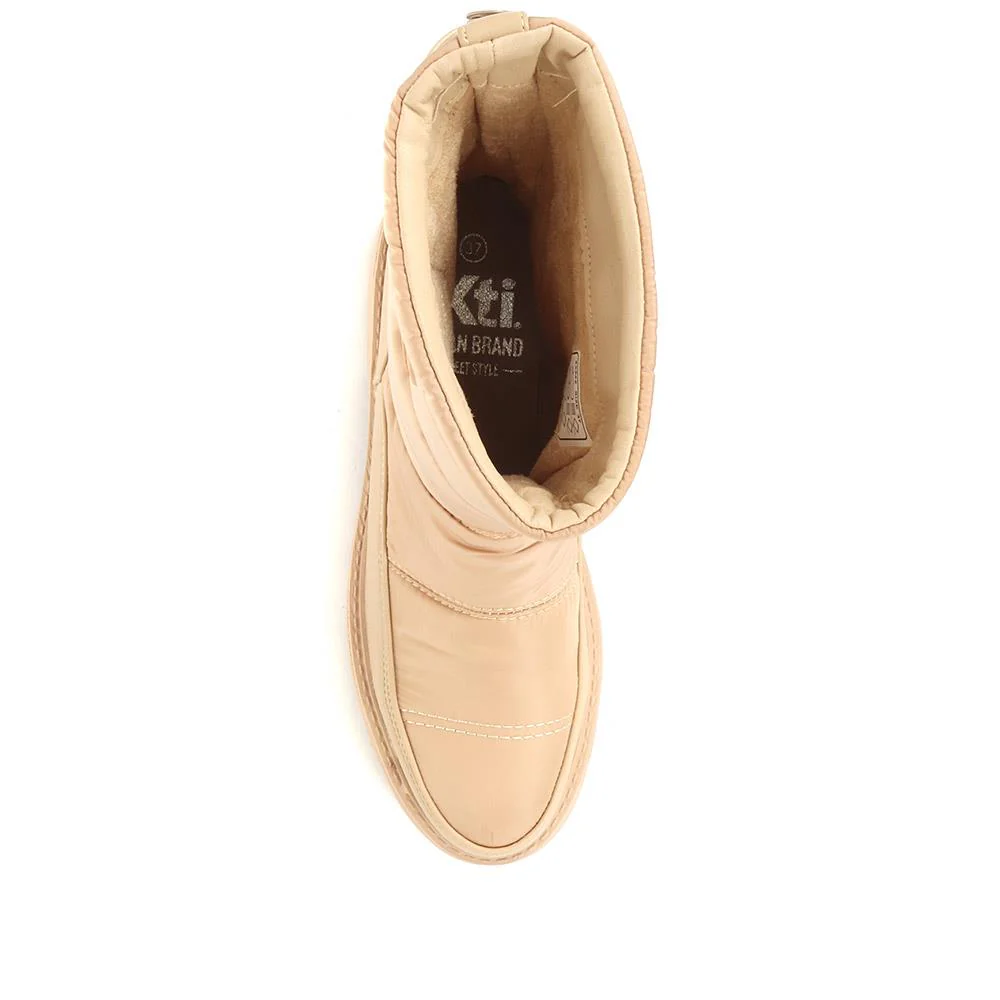 Ankle Snow Boots - XTI34510 / 320 662 - Beige - Image 4