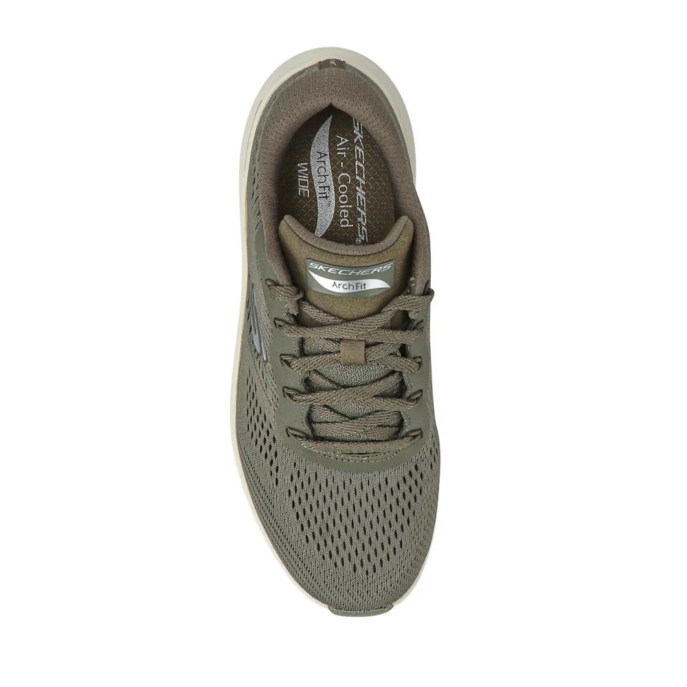 Skechers Arch Fit 2.0 Big League Trainers - SKE41502 / 326 715 - Olive - Image 4