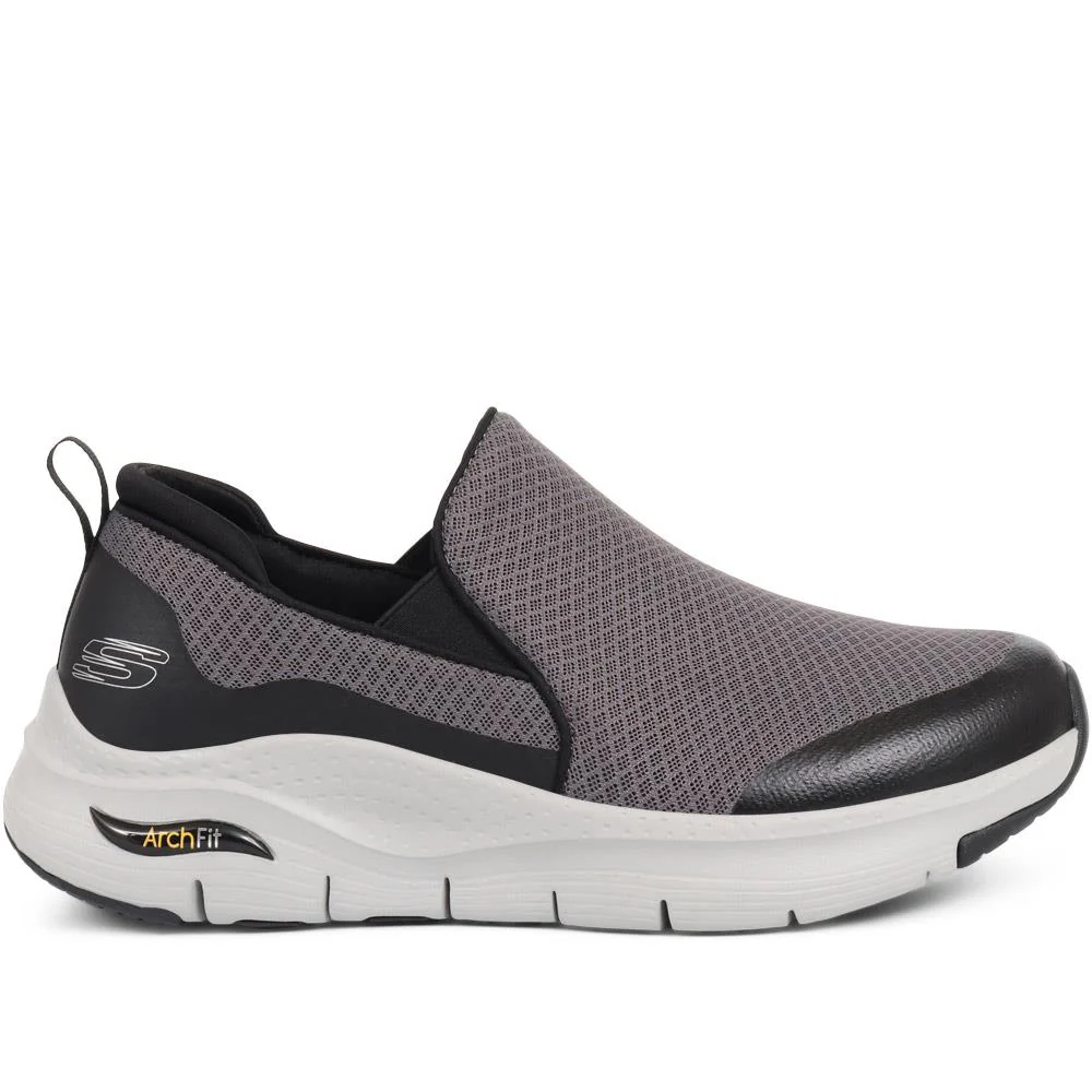 Skechers Extra Wide Arch Fit - Banlin Trainers - SKE37099 / 323 251 - Charcoal - Image 3