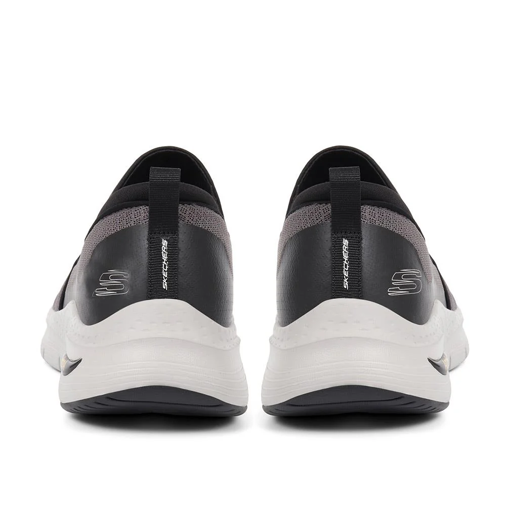 Skechers Extra Wide Arch Fit - Banlin Trainers - SKE37099 / 323 251 - Charcoal - Image 4