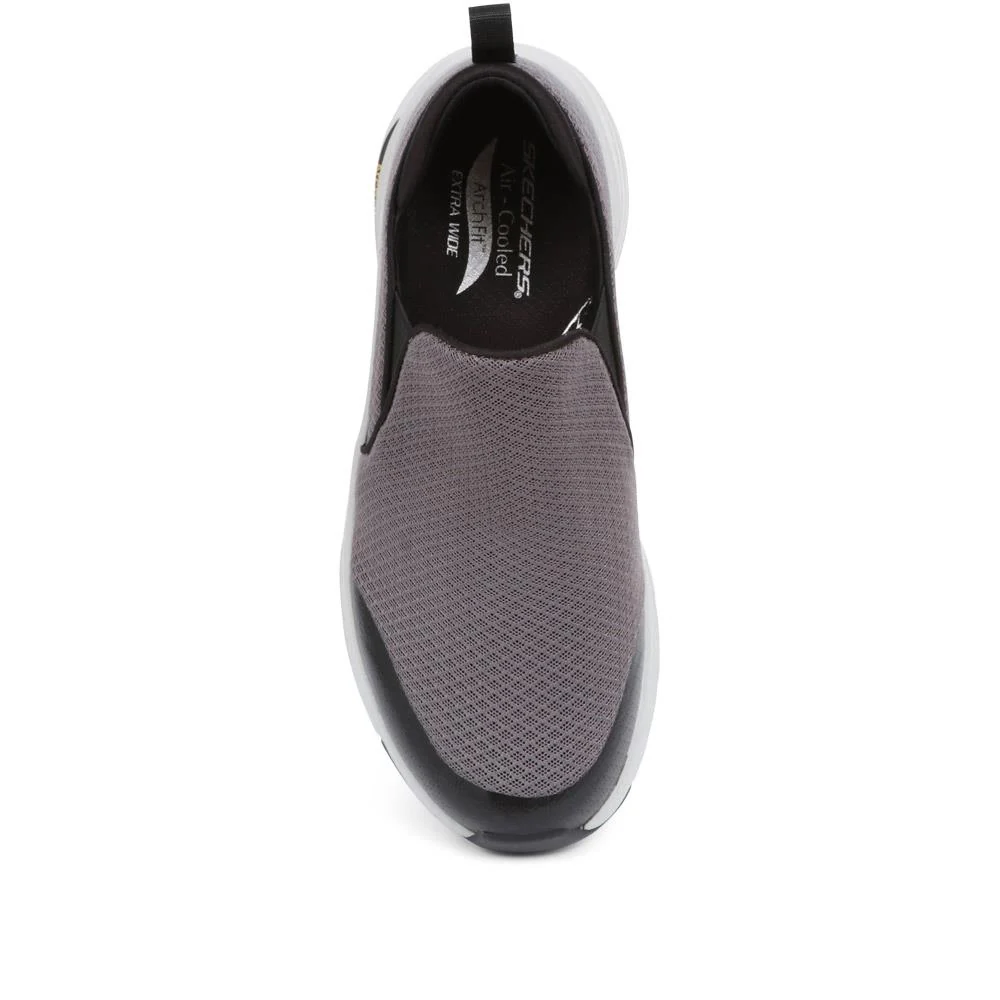 Skechers Extra Wide Arch Fit - Banlin Trainers - SKE37099 / 323 251 - Charcoal - Image 6