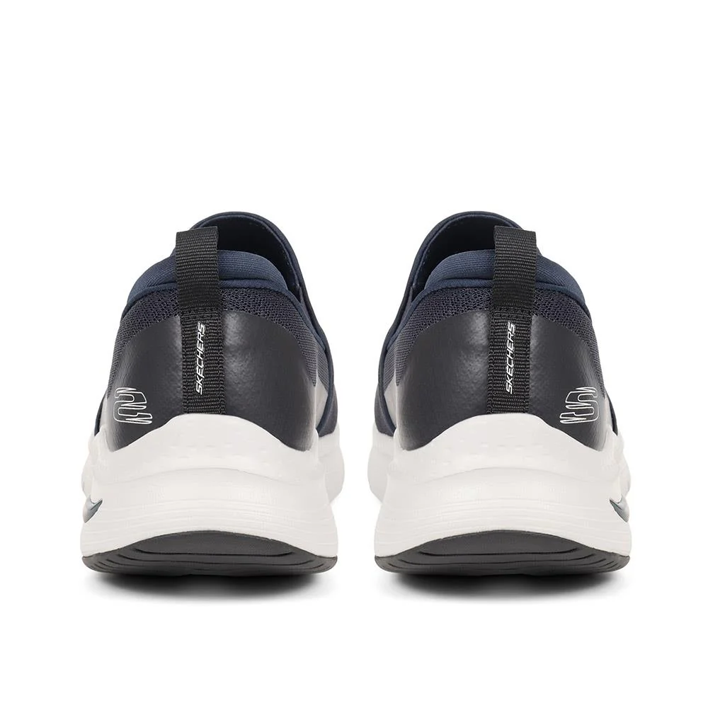 Skechers Extra Wide Arch Fit - Banlin Trainers  - SKE37099 / 323 251 - Navy - Image 3