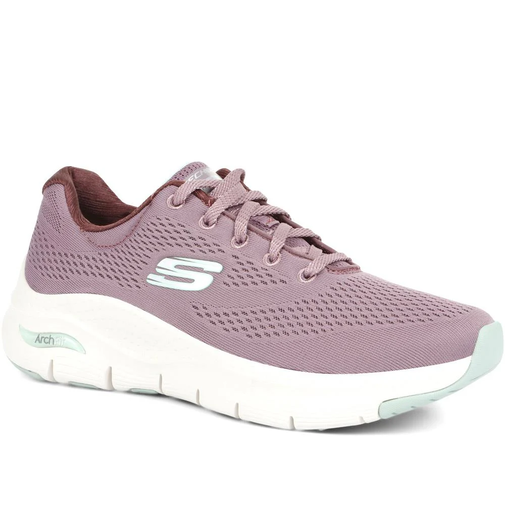 Arch Fit: Big Appeal Lace-Up Trainers - SKE35075 / 321 382 - Image 4