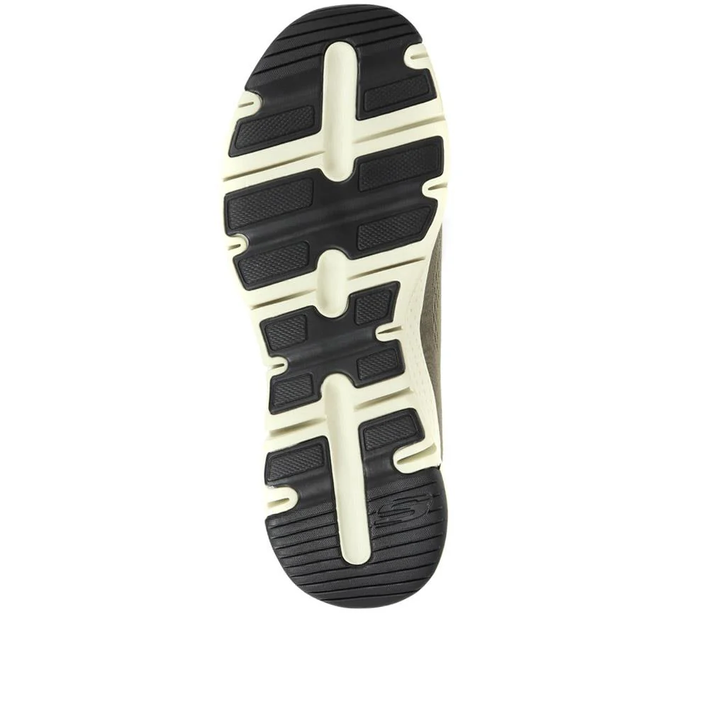 Arch Fit Lace-Up Trainers - SKE33141 / 320 134 - Olive - Image 5
