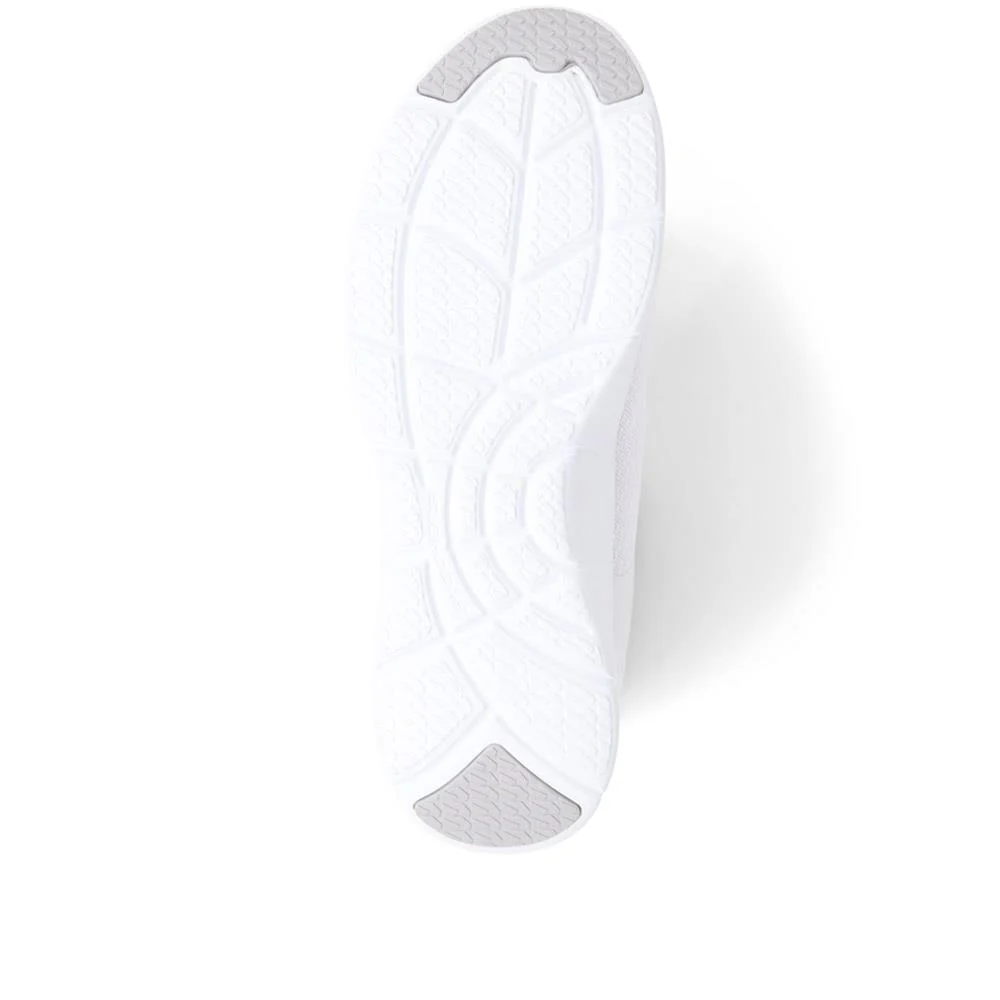 Skechers Arch Fit Refine Her Best Trainers - SKE35086 / 321 383 - White - Image 5