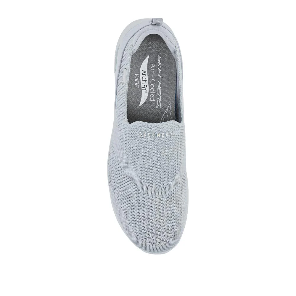 Skechers Wide Fit Arch Fit Refine - Iris - SKE41060 / 326 758 - Grey - Image 4