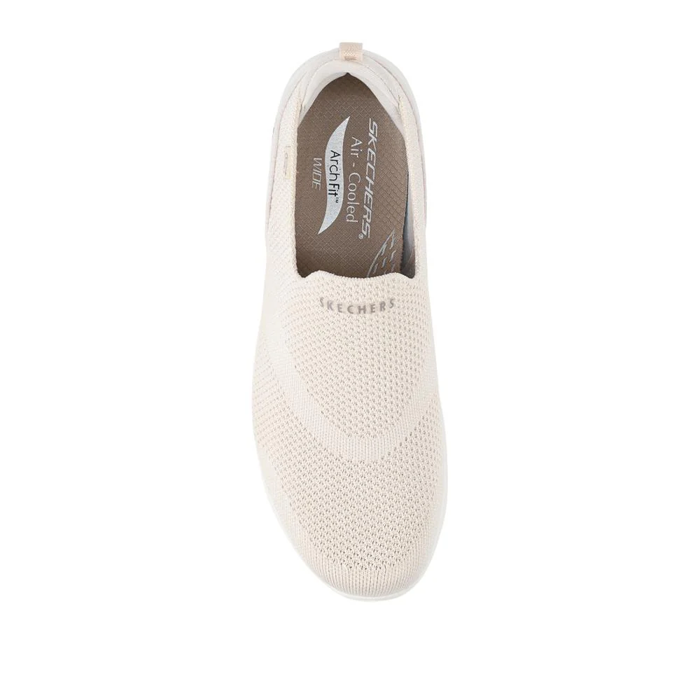 Skechers Wide Fit Arch Fit Refine - Iris - SKE41060 / 326 758 - Natural - Image 4