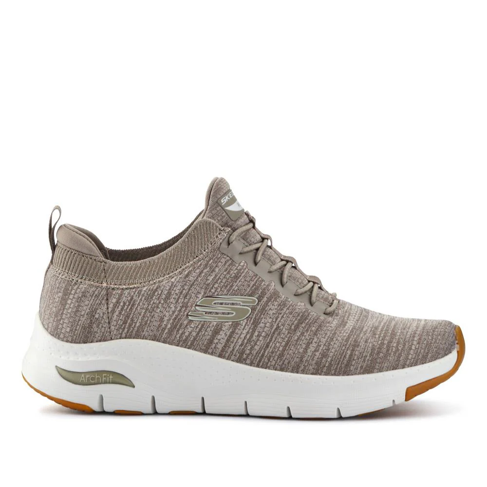 Skechers Slip-ins: Arch Fit - Waveport Trainers - SKE41002 / 326 621 - Taupe - Image 3