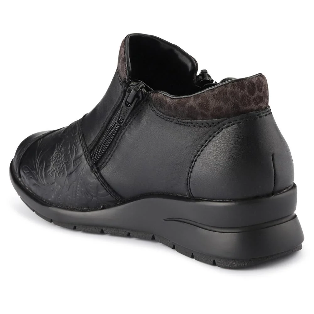 Arch-Supporting Ankle Boots - RKR40528 / 326 090 - Black - Image 3