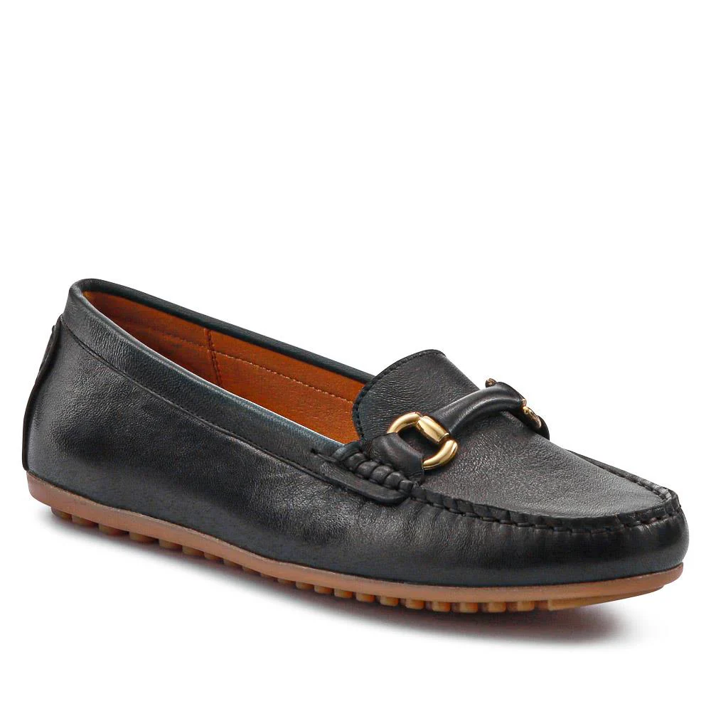 Athikia Leather Slip-On Shoes - ATHIKIA / 327 109 - Image 2