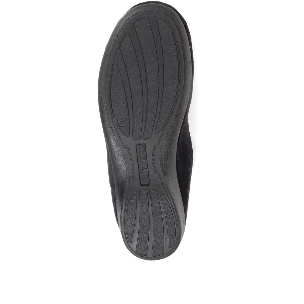 Ballerina Slippers - FEVI36011 / 322 745 - Black - Image 5