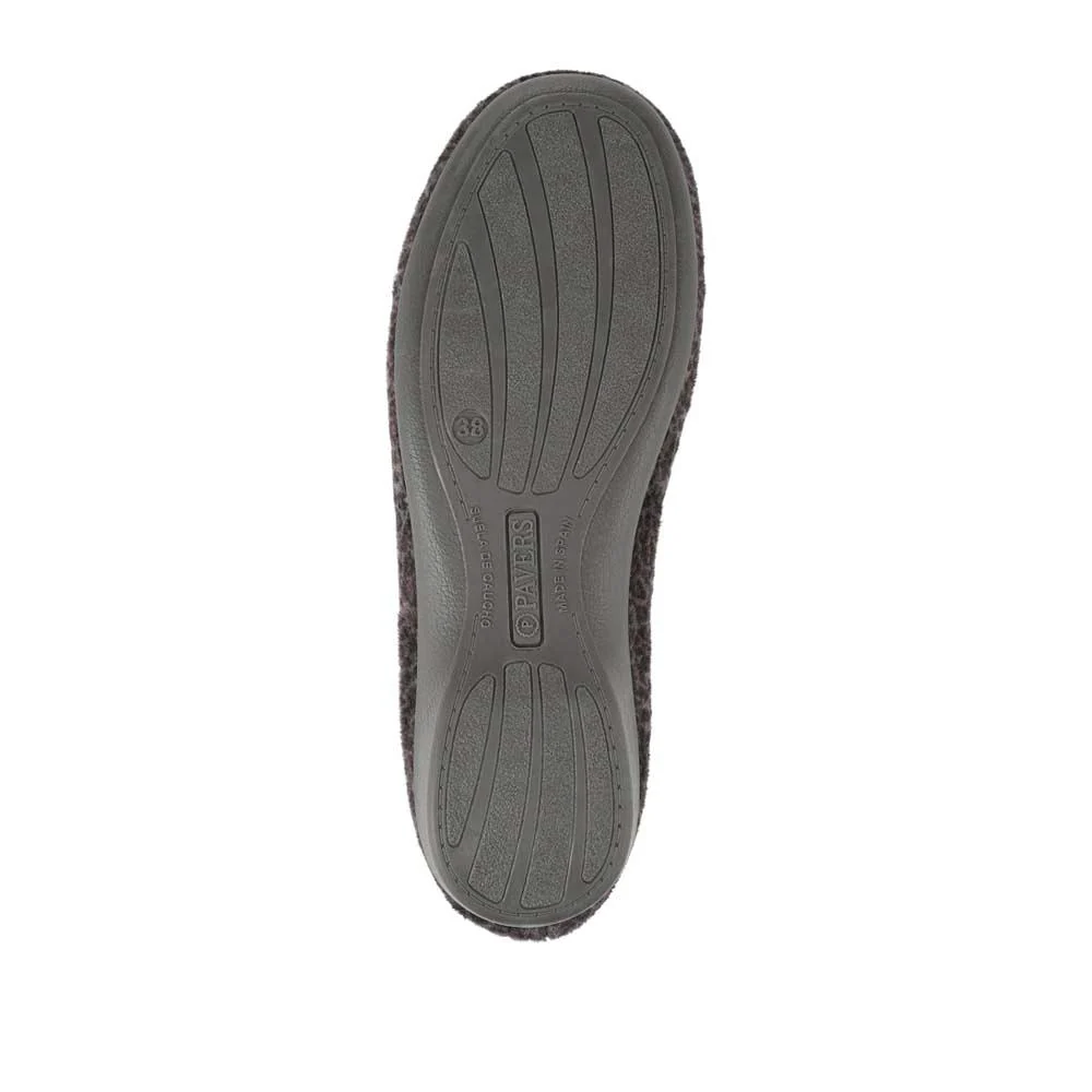 Ballerina Slippers - FEVI36011 / 322 745 - Grey Leopard - Image 5
