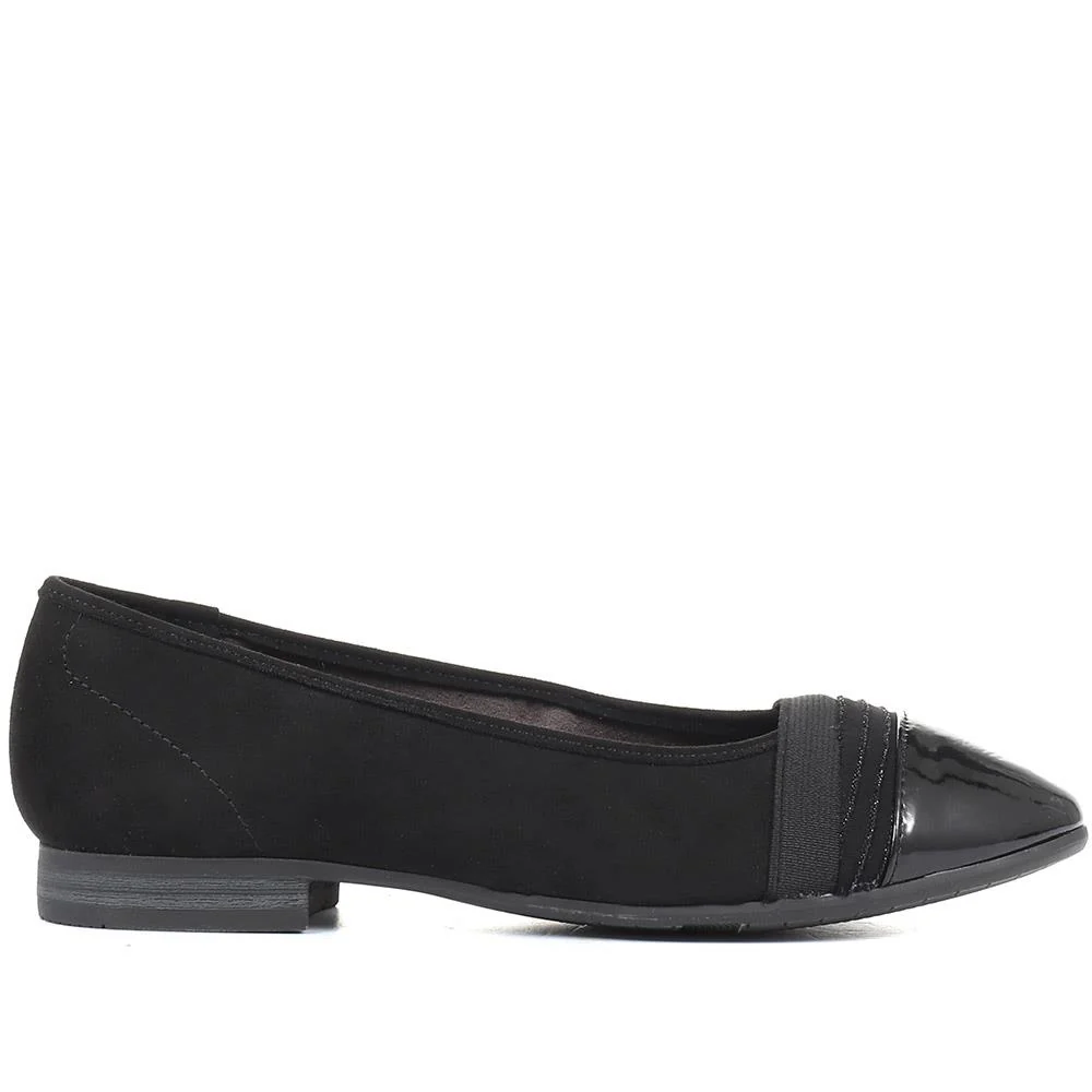 Ballet Flats - JANSP34021 / 321 038 - Black - Image 2