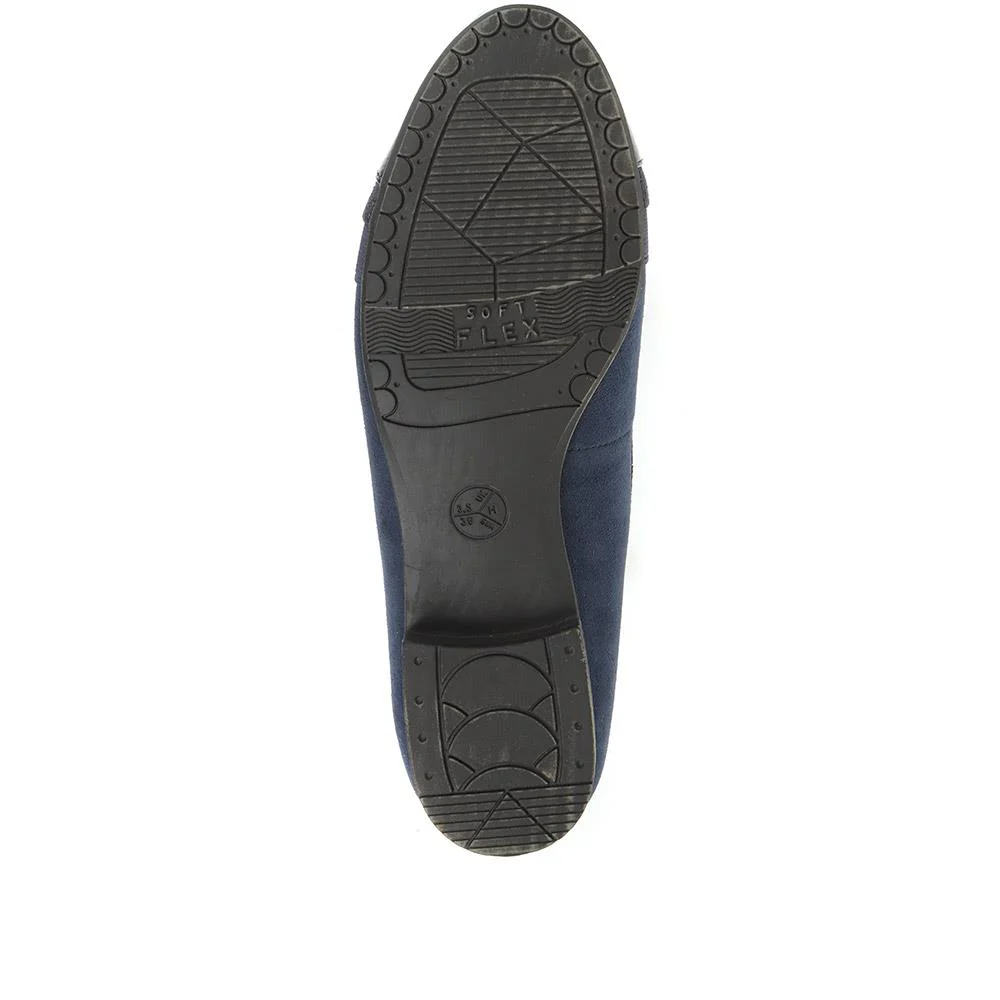 Ballet Flats - JANSP34021 / 321 038 - Navy - Image 5