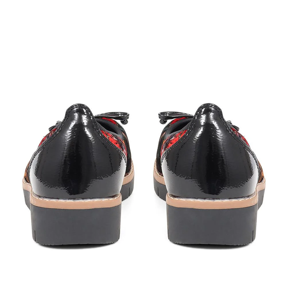 Ballet Pumps - WBINS34113 / 320 399 - Black Floral - Image 3