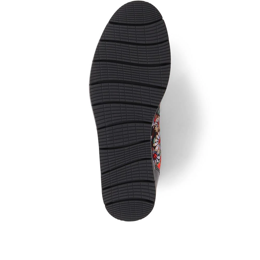Ballet Pumps - WBINS34113 / 320 399 - Black Floral - Image 4