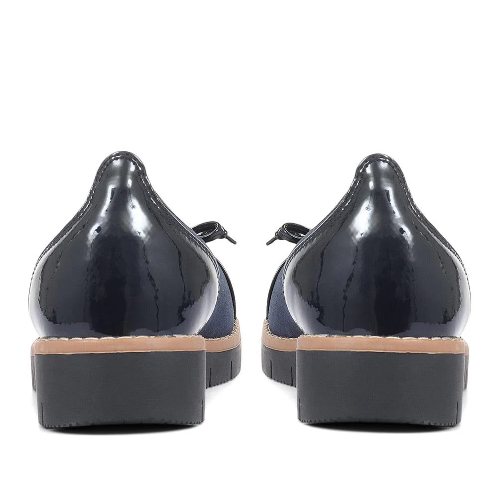 Ballet Pumps - WBINS34113 / 320 399 - Navy-Navy Patent - Image 3