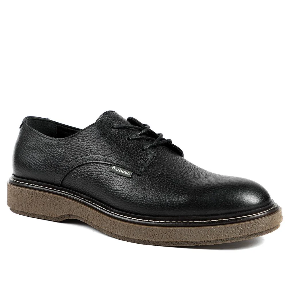 Barbour Harefield Leather Derby Shoes - BARBR42501 / 328 010 - Image 2