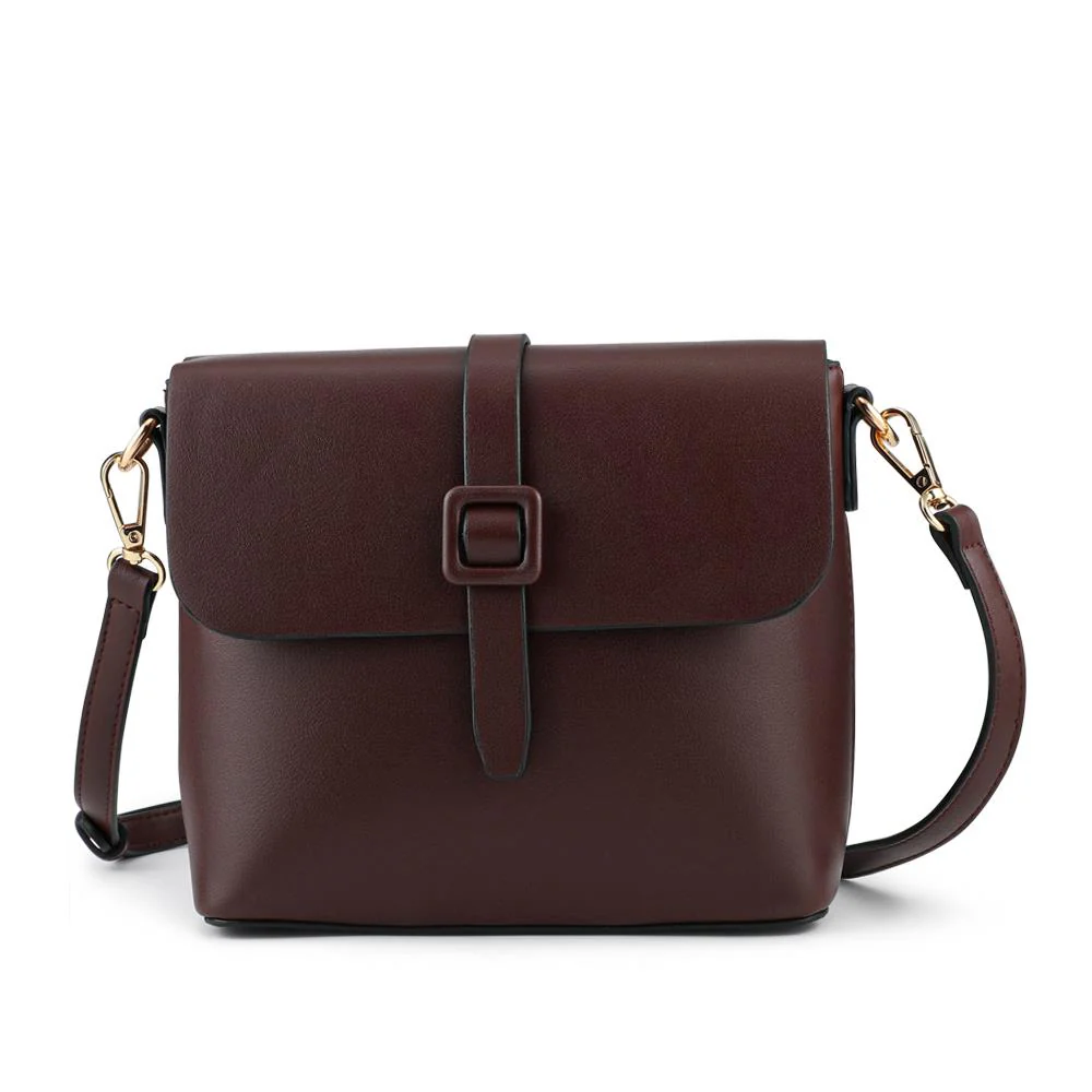 Bellissimo Buckle Crossbody Bag - BELHETIA42002 / 328 384