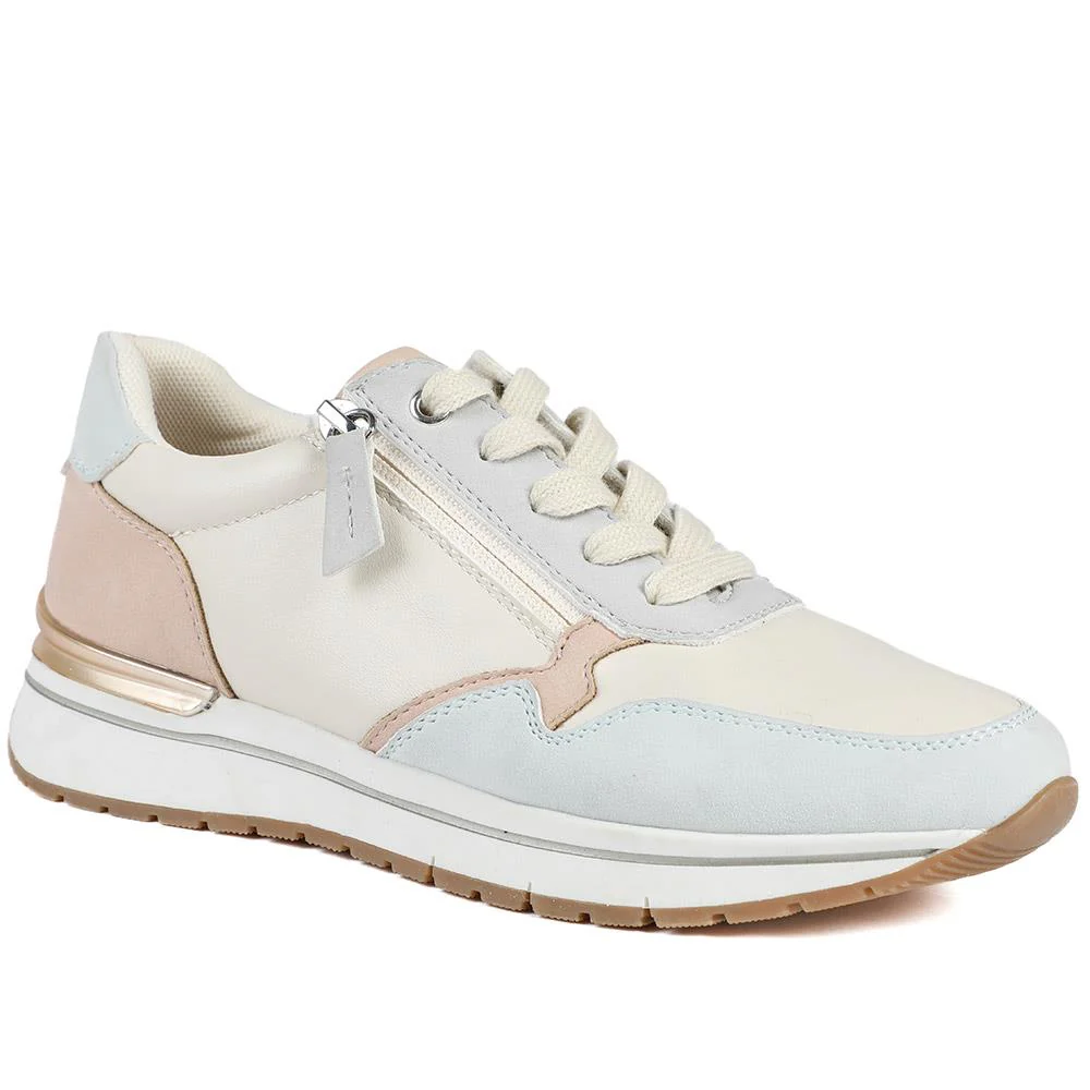 Bellissimo Chunky Zip & Lace Trainers - BELWBINS43029 / 328 932