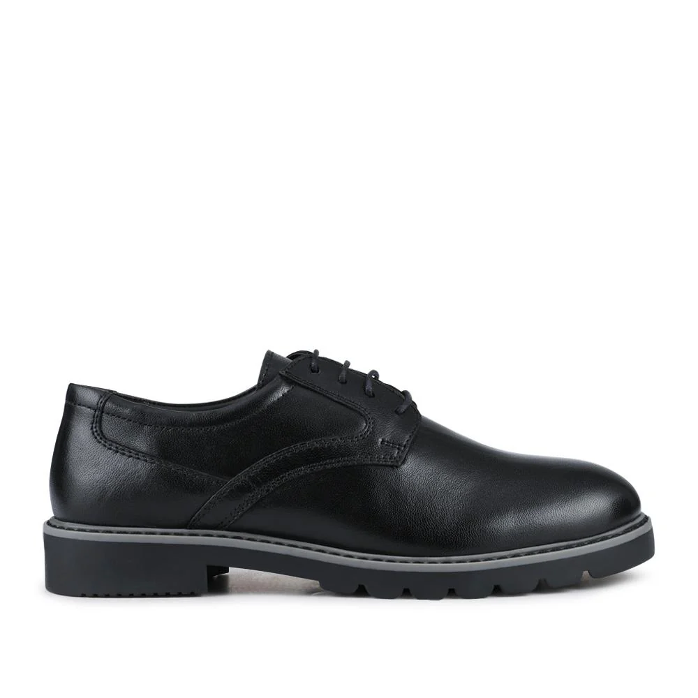 Bellissimo Leather Lace-Up Shoes - BELRNB42009 / 327 982 - Black - Image 2