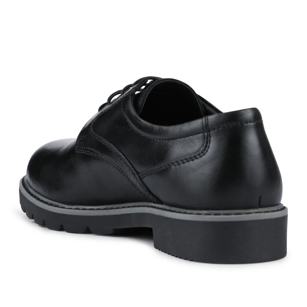 Bellissimo Leather Lace-Up Shoes - BELRNB42009 / 327 982 - Black - Image 3