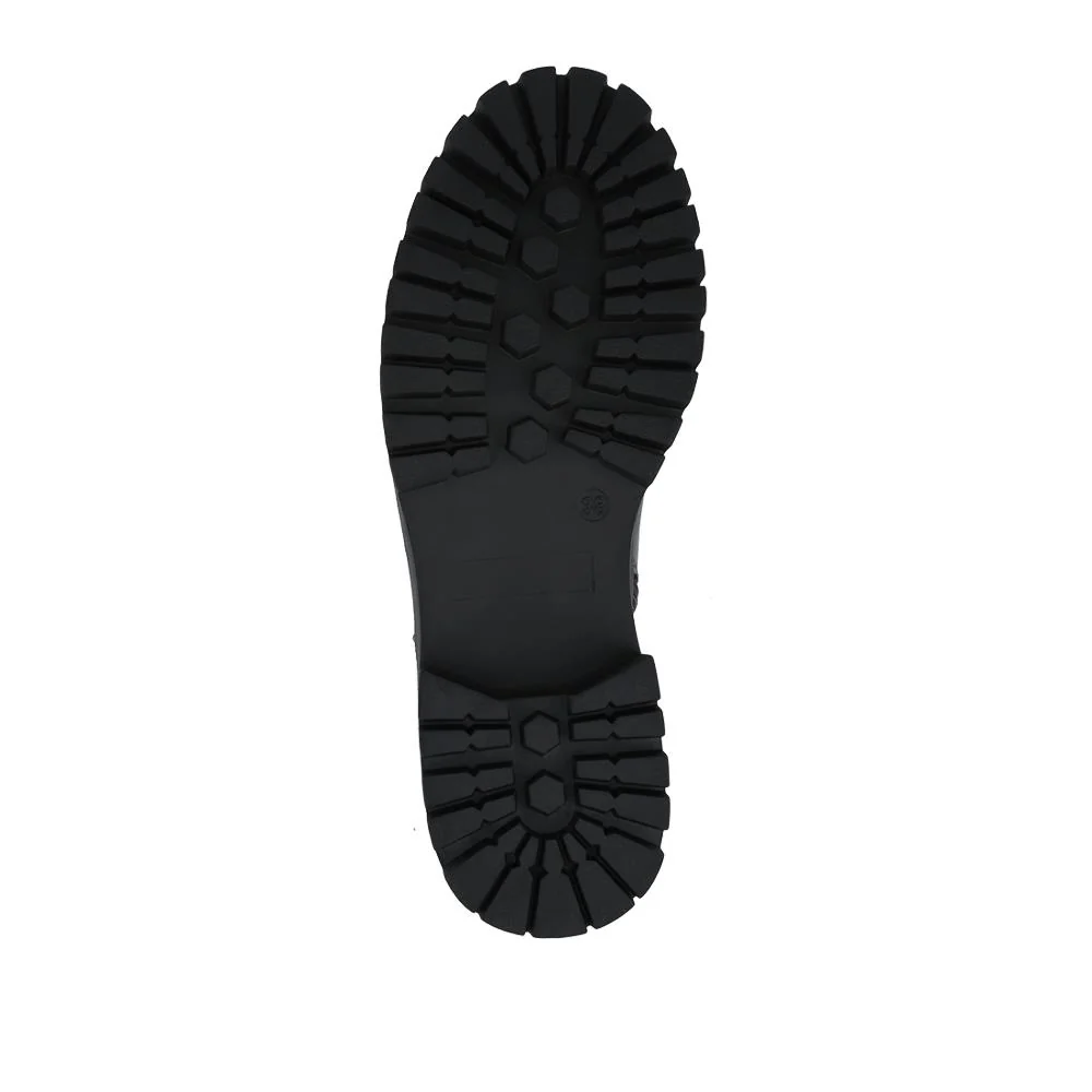 Bellissimo Slip On Chunky Ankle Boots - BELWBINS42072 / 328 429 - Black - Image 5