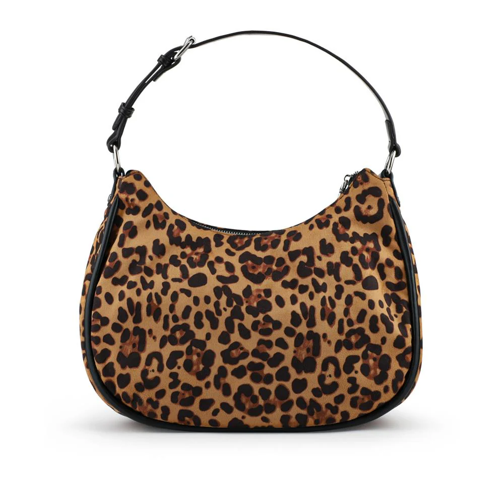 Bellissimo Zip-Close Shoulder Bag - BELHETIA42008 / 328 388 - Leopard - Image 2