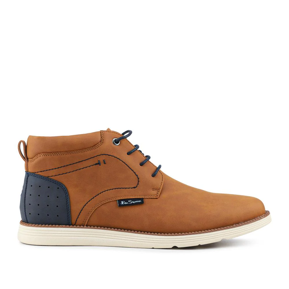 Ben Sherman Casual Chukka Boots - BENS42001 / 328 039 - Tan - Image 2