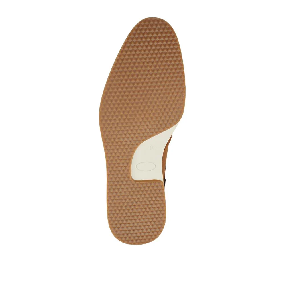 Ben Sherman Grip Sole Brogue Shoes - BENS42006 / 328 041 - Tan - Image 5