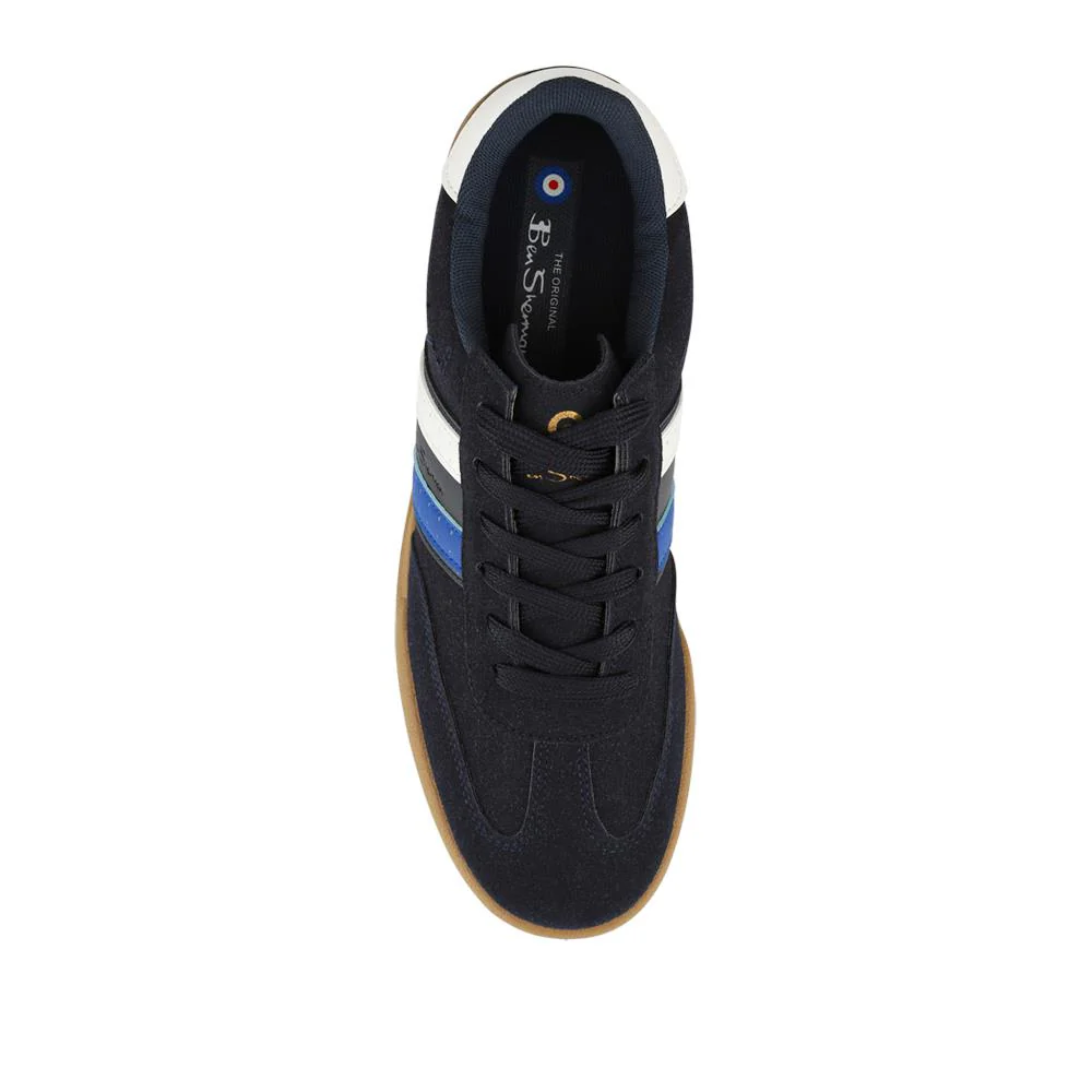 Ben Sherman Sokka Trainers With Grip Sole - BENS42005 / 328 040 - Navy - Image 4
