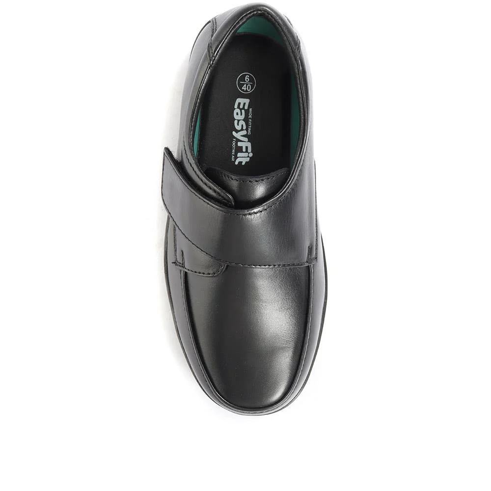 Bernardo Leather Touch Fastening Shoe - BERNARDO / 321 156 - Black - Image 4