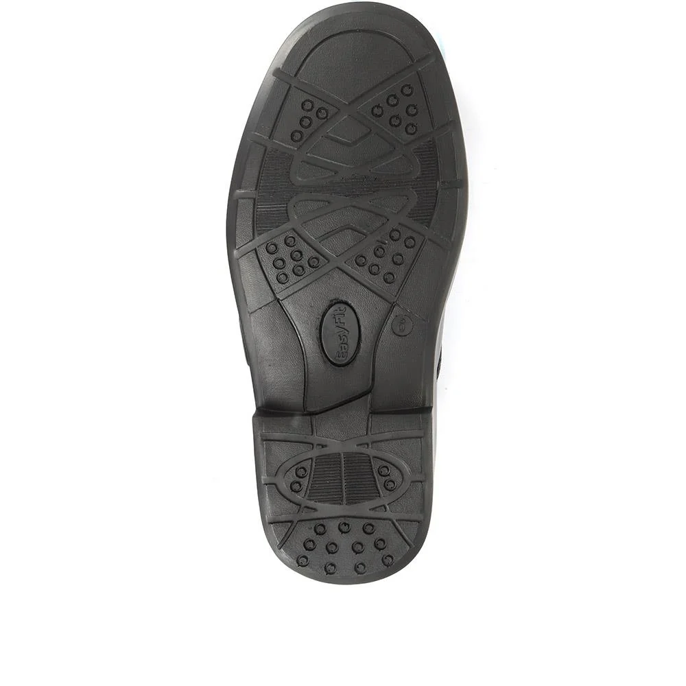 Bernardo Leather Touch Fastening Shoe - BERNARDO / 321 156 - Black - Image 5