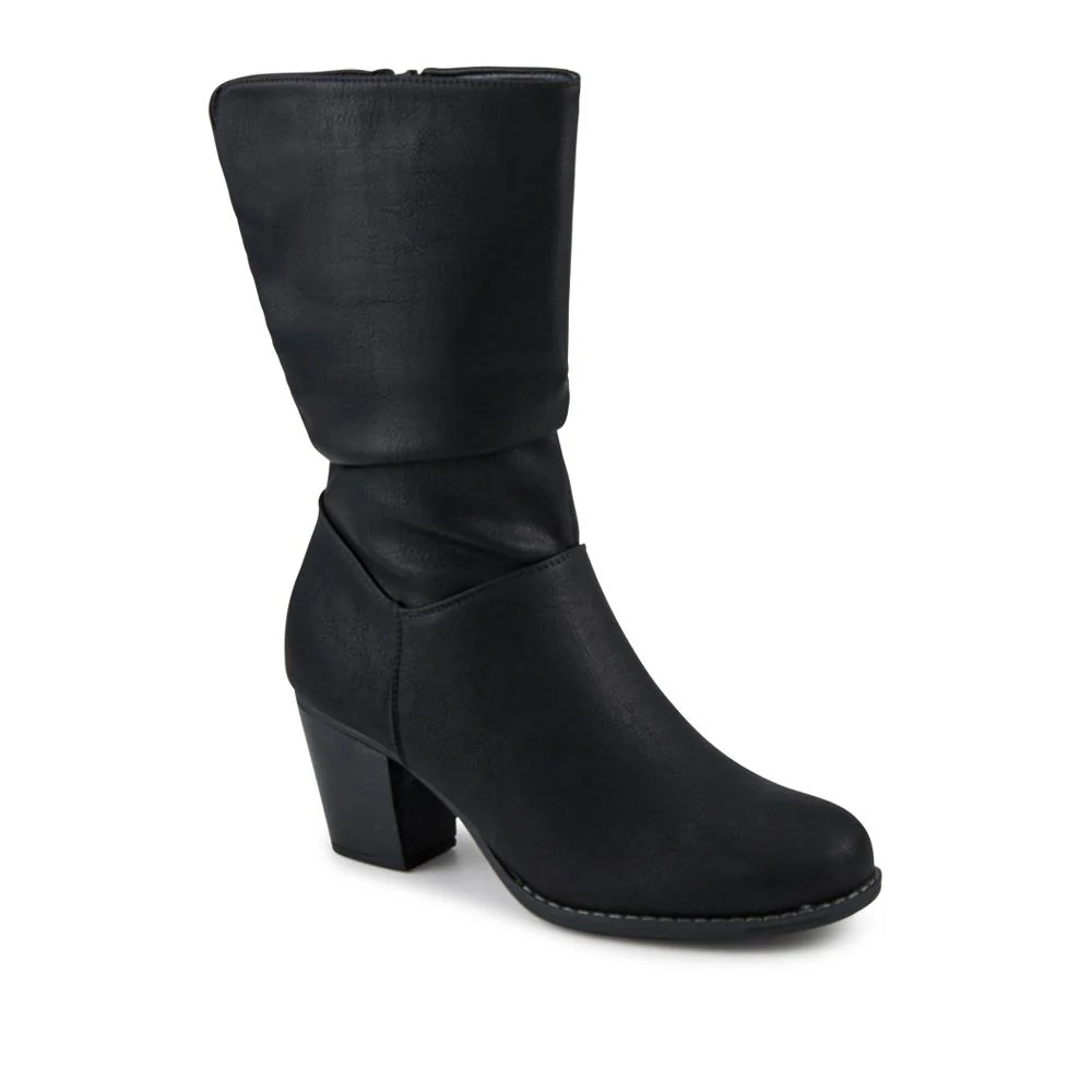 Block Heel Long Boots - SANYI42025 / 328 483 - Image 2