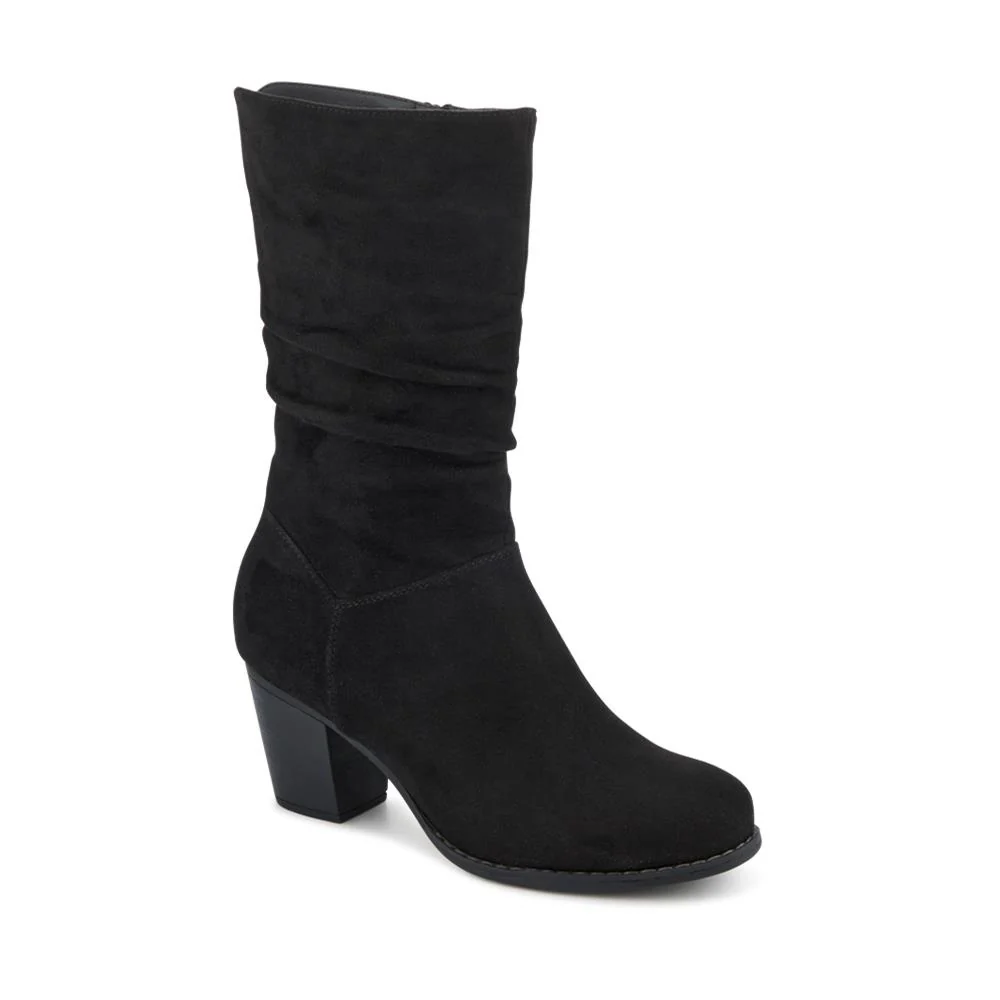 Block Heel Long Boots - SANYI42025 / 328 483