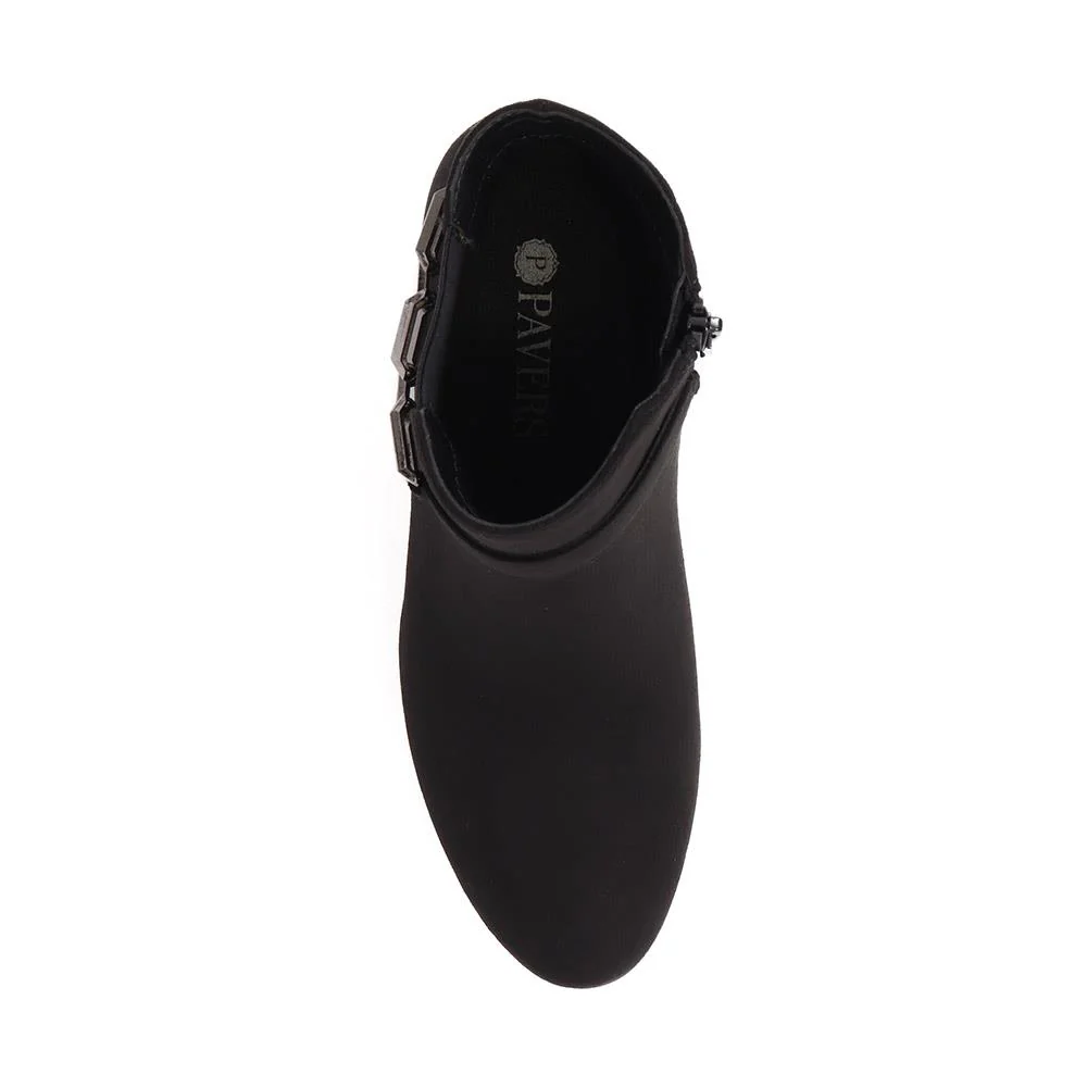 Block-Heeled Ankle Boots - SANYI40029 / 325 987 - Black - Image 4