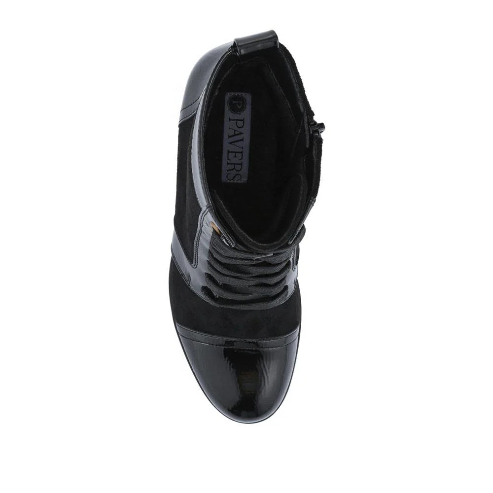 Block-Heeled Ankle Boots - SENBO42002 / 328 390 - Black - Image 4