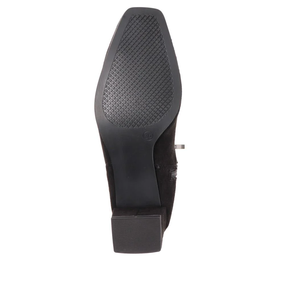 Block-Heeled Long Boots - CAPRI40501 / 326 604 - Black - Image 5