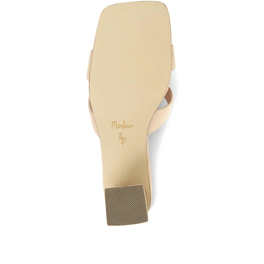 Block Heeled Sandals - MENBU35516 / 321 899 - Stone - Image 5