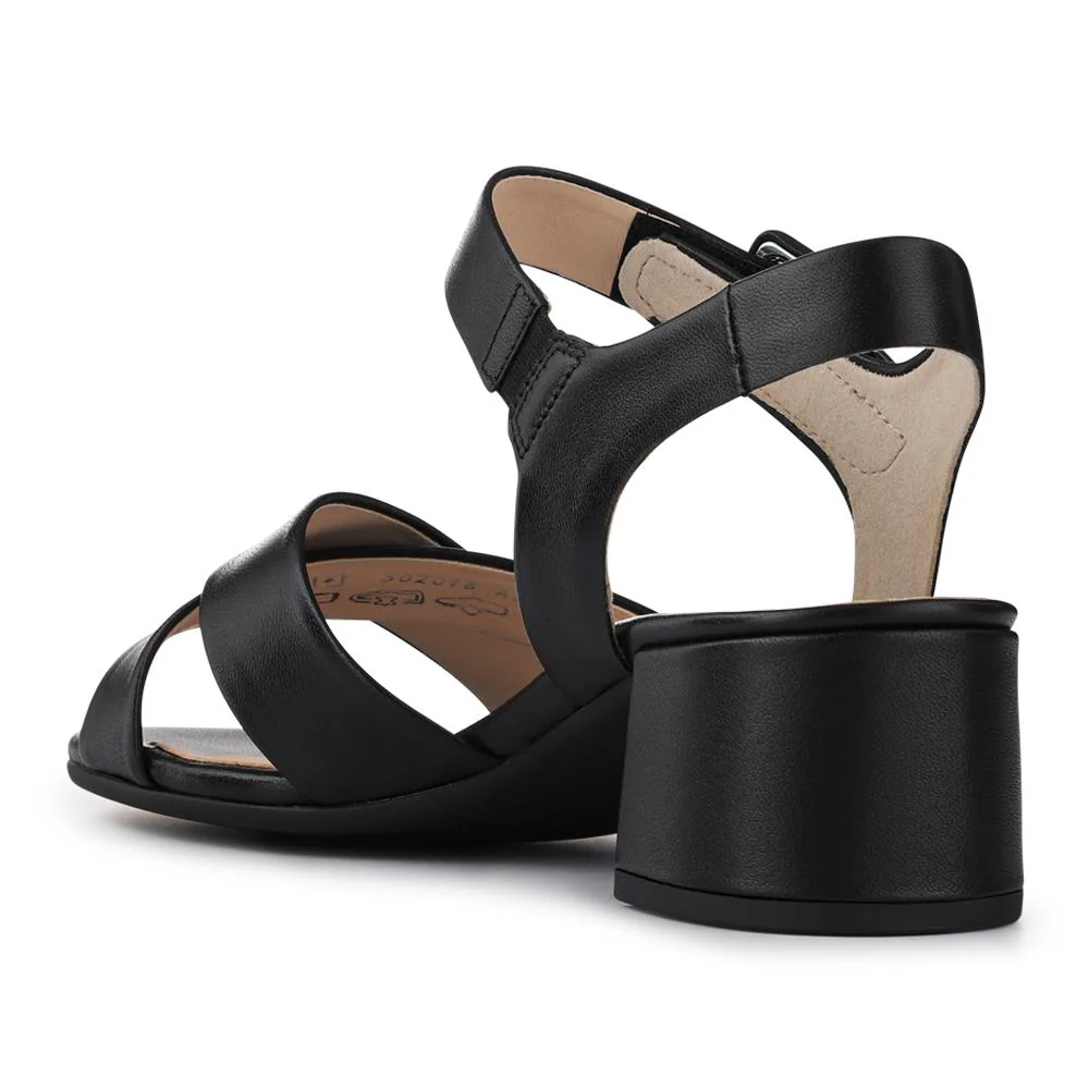 Block-Heeled Smart Sandals - GAB41534 / 327 284 - Black - Image 3