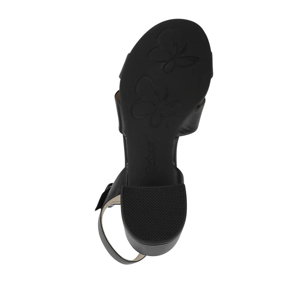 Block-Heeled Smart Sandals - GAB41534 / 327 284 - Black - Image 6